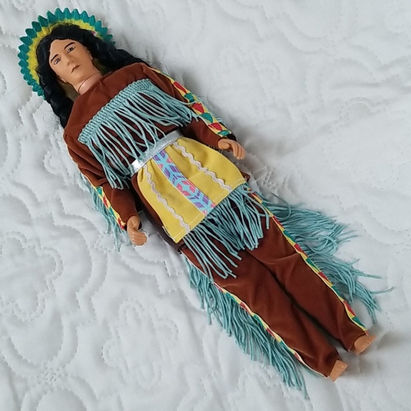 indian chief doll
